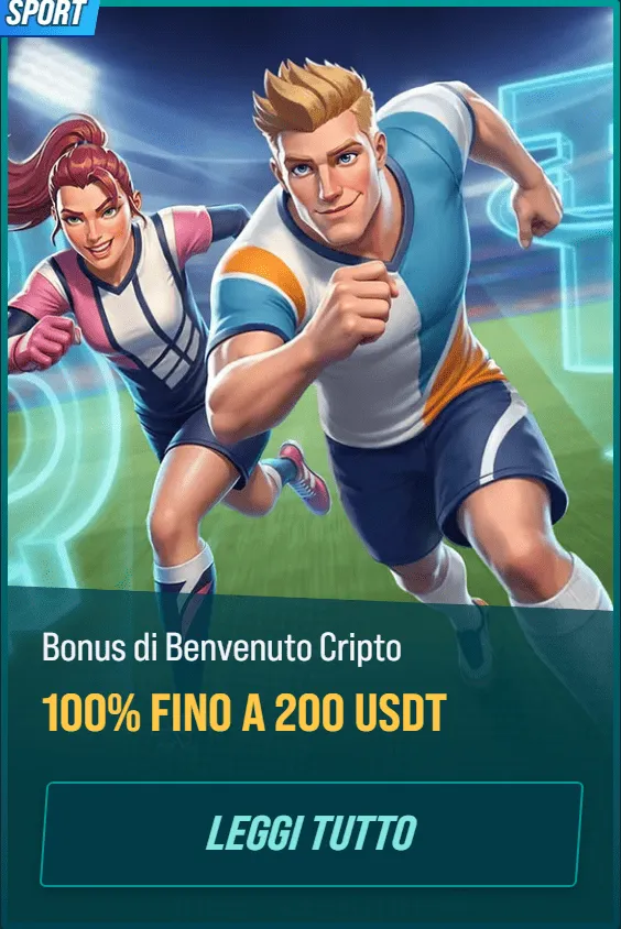 Golisimoit bonus 03 sport bonus di benvenuto cripto 100pct fino a 200 usdt leggi tutto